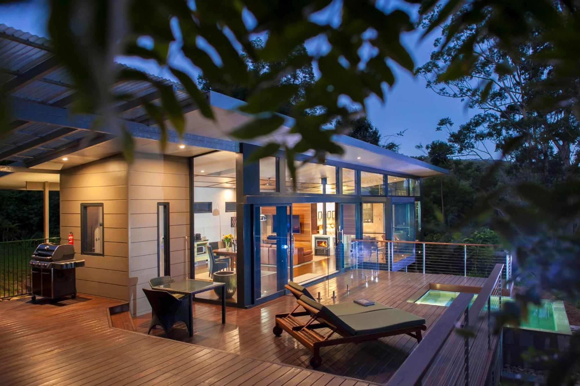 Crystal Creek Rainforest Retreat Esterno foto