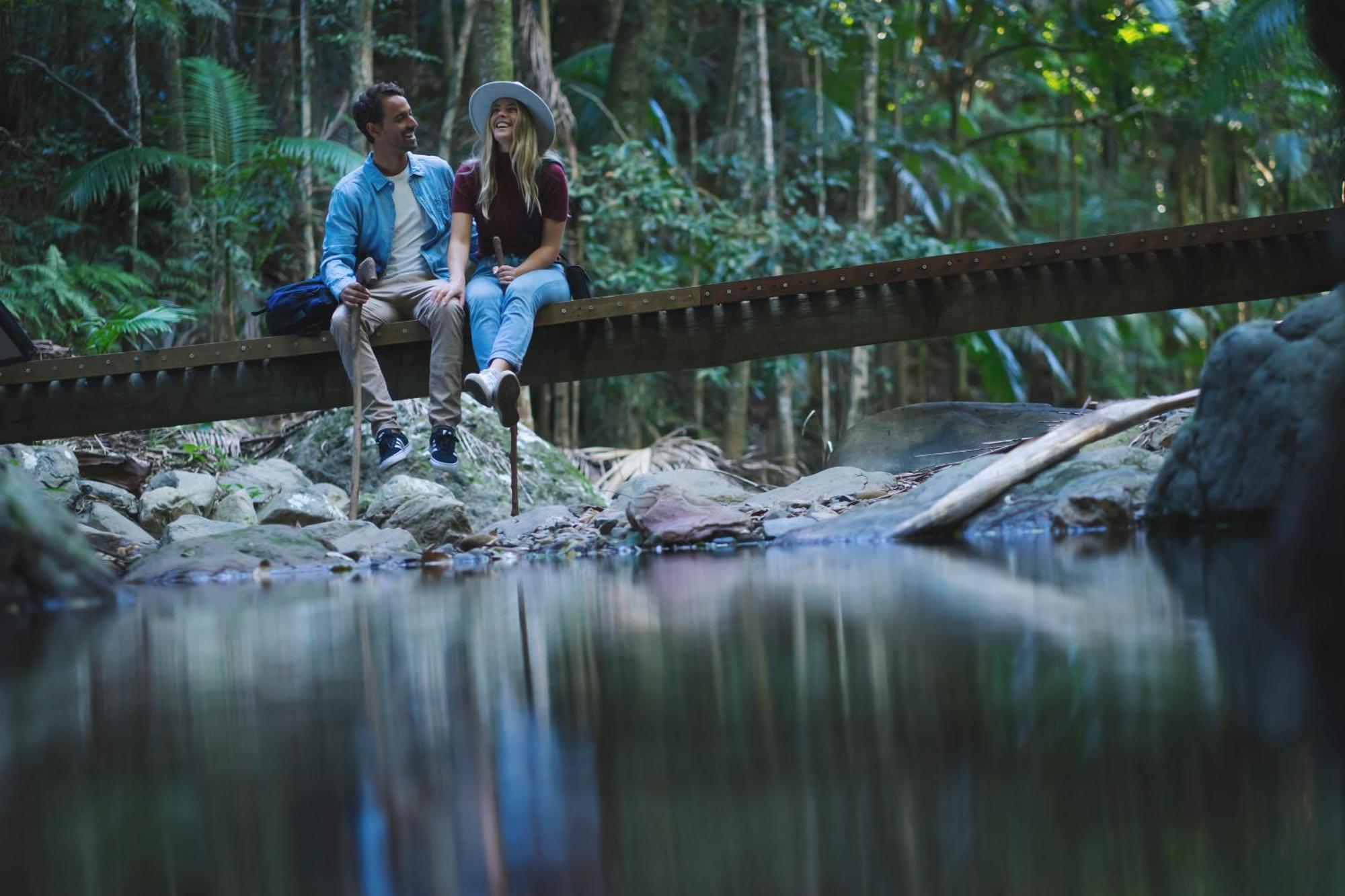 Crystal Creek Rainforest Retreat Esterno foto